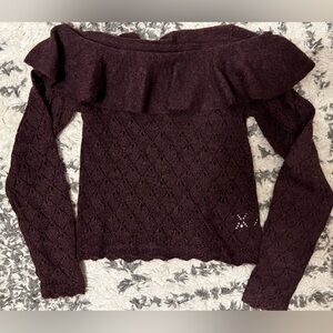 American Eagle off the shoulder sweater